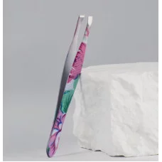 Пинцет №1 скошенный узкий 8,5см Ассорти пакет QF 3940237