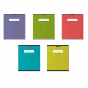 Тетрадь общая ученическая ErichKrause Unicolor Bright 48 листов линейка, 1шт 54238