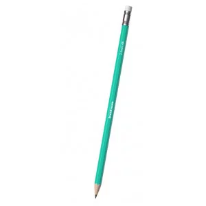 Чернографитный карандаш пластиковый ErichKrause Prime, шестигранный, с ластиком, HB  60696