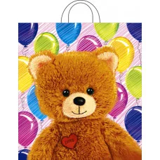 Пакет полиэтиленовый с петлевой ручкой "Топтыжка" (38*42 см) СП-4255