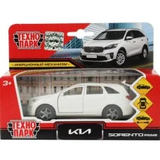 Машина металл KIA sorento prime 12 см двери багаж. инерц. белый Технопарк 357359