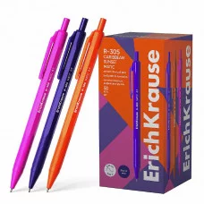 Ручка шариковая автоматическая ErichKrause R-305 Matic Caribbean Sunset 0.7, цвет чернил синий 61260