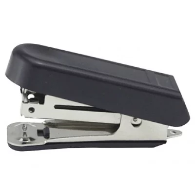 Степлер мини №10 на 10л 30мм 50ск антистеп черный ATTOMEX 4142317 272071