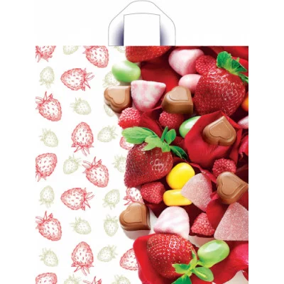 Пакет полиэтиленовый с петлевой ручкой "Мармеладка" (42*38 см) н00100660