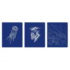 Тетрадь А5 96л "TOTAL BLUE. Dweller" КанцЭксмо ТКФ968789