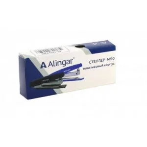 Степлер №10 Alingar. на 10 л., корпус пластиковый, черный AL5997