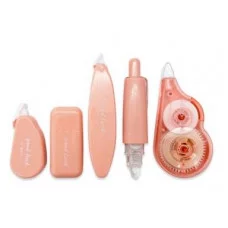 Штрих - Лента 5ммх12м DI-557 5 штук "Розовая" пластиковый корпус 7-10см, фигурное ассорти, в зип-пакете 332456