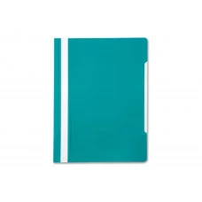 Скоросшиватель пласт мягкий б/перф А4 0,16мм с прозр. верхом бирюзовый БЮРОКРАТ PS20turg_816307 318782