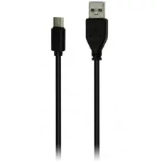 Кабель Smartbuy iK-3112, USB - Type-C, 2A output, 1м, черный 337154