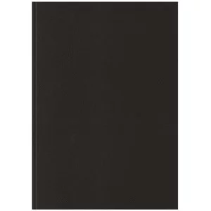 Телефонная книга А5, 80л., кожзам, OfficeSpace "Dallas" черный, с вырубкой 326516