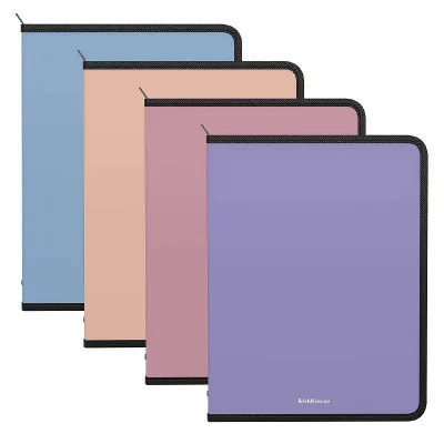 Папка для тетрадей на молнии пластиковая ErichKrause Matt Manga, A4+, ассорти 61189