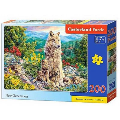 Пазлы 200 "Новое поколение" (10012020/140219/0014914, Польша)