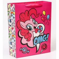 Пакет подарочный "OMG!", My Little Pony, 31х40х11,5 см 7153519