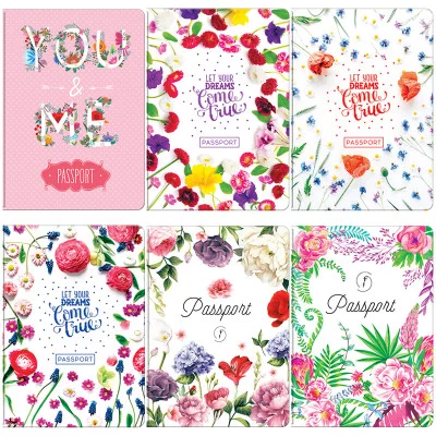 Обложка для паспорта OfficeSpace фотопечать, ПВХ, "Цветы" ассорти Спейс 236280