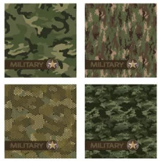 БЛОКНОТ А6 40л на цвет. спирали МАСКИРОВКА Б40-1787