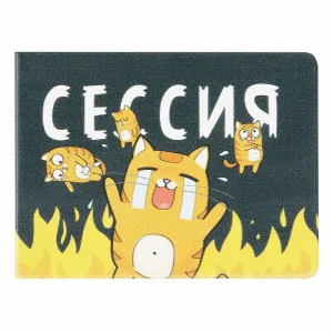 Обложка для студенческого билета, пропуска, удостоверения OfficeSpace "Сессия", ПВХ, фотопечать 357052