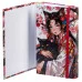 Записная книжка 80-50л А6ф с твердой обложкой клапаном на резинке гребне-Neko-Neko- 80-50ЗКт6Вгр_32858