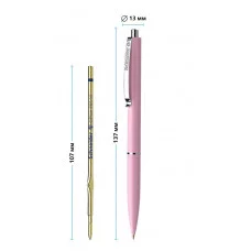 Ручка шариковая автоматическая Schneider "K15" синяя, 1,0мм, корпус пастель ассорти, ш/к 304941