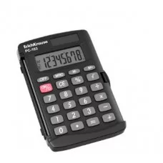 Калькулятор карманный 8-разрядов ErichKrause PC-103 Classic, черный 1шт 57520