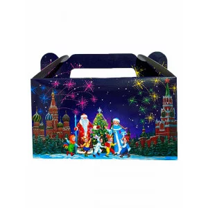 Коробка для конфет Красная площадь Сундучок (500г) ПД-1131