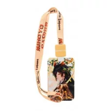 Бейдж для пропусков, проездных: АНИМЕ ; вертикальный с рисунком ассорти МС-6642