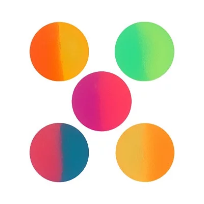 Мяч-прыгун 2,7 см "НЕОН" Арт.Q112 (в пакете)