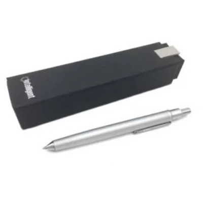 Ручка в футляре  CE-296 INTELLIGENT (син) 0.5мм хром, металл корп с прямым рифлением (1/1/200)   317065