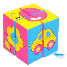 Кубики "Собери картинку"(Предметы)