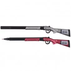 Ручка шар. синяя "Darvish" корпус в форме "ружья" DV-12587