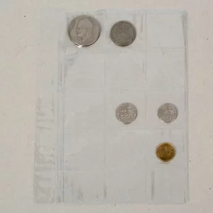 Лист для монет, 15 ячеек, 185х233 мм 1512186