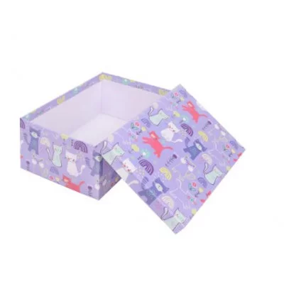 Коробка прямоугольная подарочная Нежные котята 23X16,5X9,5 см РазборКОР-7814