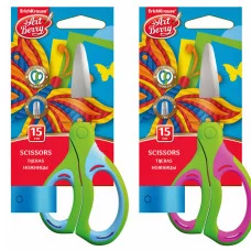 Ножницы ErichKrause ErgoLine® Kids, 15см, ассорти  37435