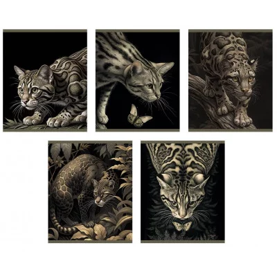 Тетрадь А5 96л "В мире дикой природы"  КанцЭксмо ТКФ969281