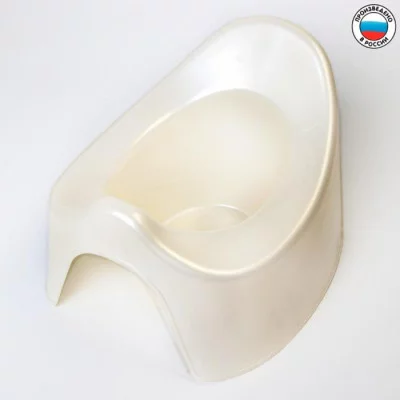 Горшок детский, цвет белый перламутр 4651698