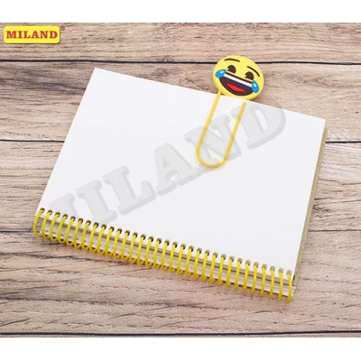 Закладка-скрепка Весёлый смайлик ЗК-1588