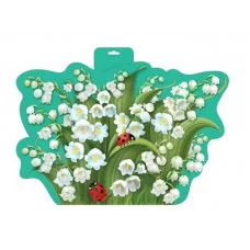 Плакат фигурный А3 Ландыши 0800977