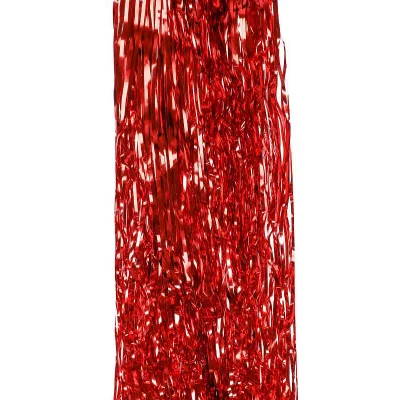 Дождик на ёлку Волшебство 1,5 м* 10 см, красный НУ-5494