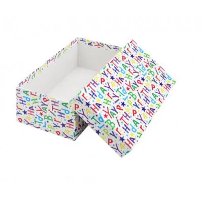 Коробка прямоугольная подарочная Буквы 15 х 9,5 х 6 см РазборПП-4528