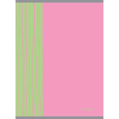 Неоновые штрихи. Розовый и зеленый (Скругл. углы) ТЕТРАДИ А4 (*скрепка) 48Л. Обложка: пантонная печать