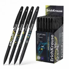 Ручка шариковая ErichKrause R-301 Stick&Grip Sport DNA 0.7, цвет чернил синий 61006