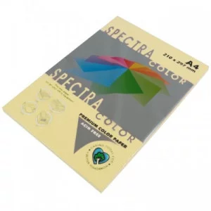 Бумага для копир.тех. А4 20л, 80г, SPECTRA COLOR Кремовый пастель 202052