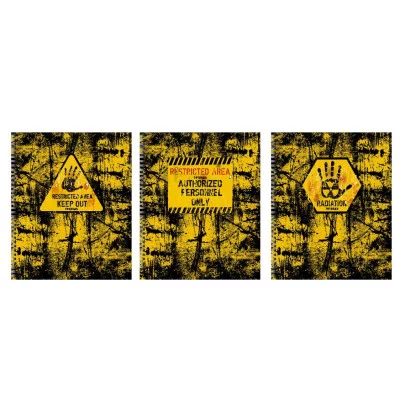 Тетрадь А5 48л "Attention!" КанцЭксмо ТСЛ488442