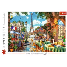 Пазл "Парижское утро" (1000 деталей) в коробке 10622