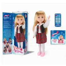 Кукла F05-01 Эрудиция интерактивная с пультом в кор. Китайская игрушка1 708-683