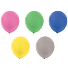 Шары воздушные ЗОЛОТАЯ СКАЗКА, 12" (30 см), КОМПЛЕКТ 10 штук, перламутровые, ассорти 5 цветов, пакет, 105014