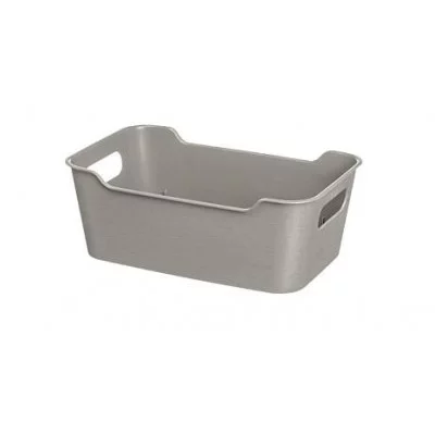 Корзинка универсальная "Mango" 2,4л. 230х160х90мм (серый) ХТ3055