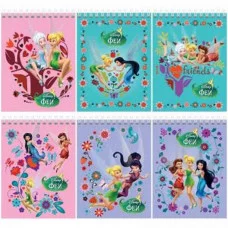 Блокнот 40л А6ф клетка Обл. мелованный картон на гребне -Холодное сердце- DISNEY 40Б6В1гр