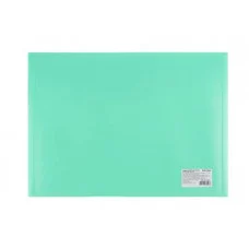 Папка-конверт на кнопке А4, 180мкм, зеленый (ПК-3026) ПК-3026