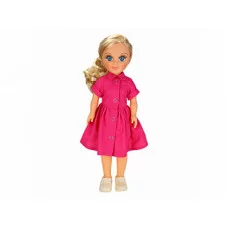 Анастасия розовое лето кукла пластмассовая 42 см Весна В3983/о