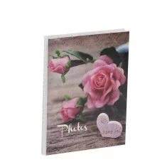 Фотоальбом 36 фото 10*15см, ArtSpace "Rosy", мягкая обложка 324633